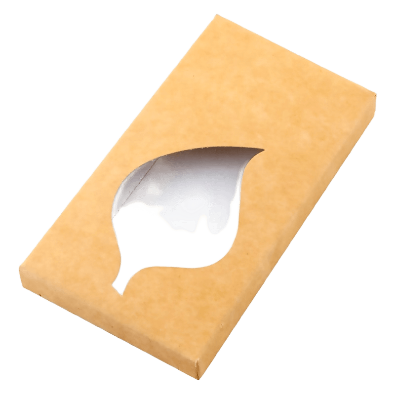 Изготовление коробок для шоколада из крафт-картона