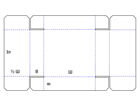 Коробки конструкции FEFCO под заказ в Москве с доставкой фото