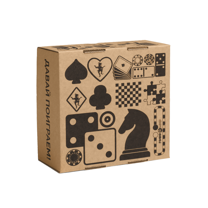 "Крышка-дно" для игровых карт