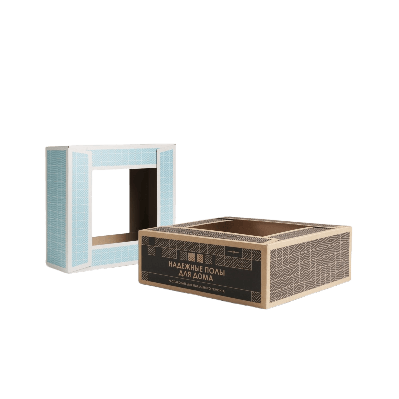 Оберточная упаковка для плитки из картона