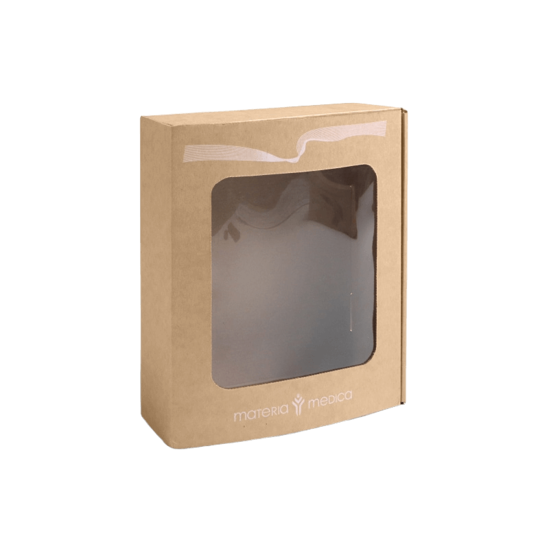 Коробка для подарочного набора с пластиковым окошком