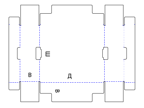 Коробки конструкции FEFCO под заказ в Москве с доставкой фото