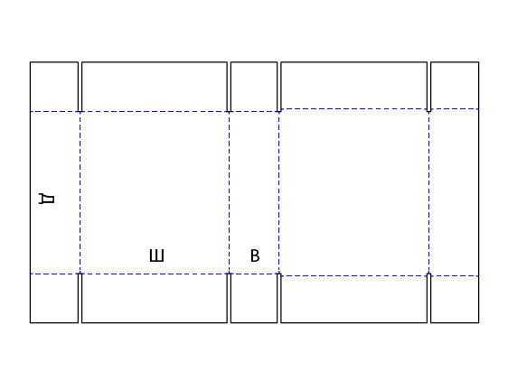 Коробки конструкции FEFCO под заказ в Москве с доставкой фото