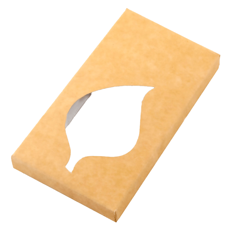 Коробка из однослойного картона под шоколад