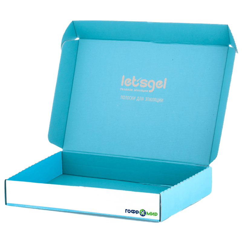 Упаковка для депиляционных полосок