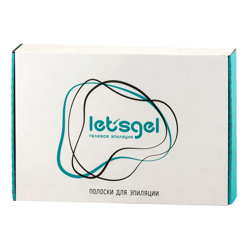 Упаковка для косметических средств (полоски для депиляции)