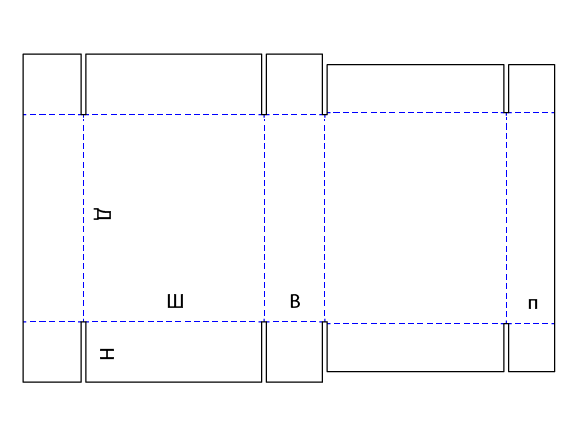 Коробки конструкции FEFCO под заказ в Москве с доставкой фото