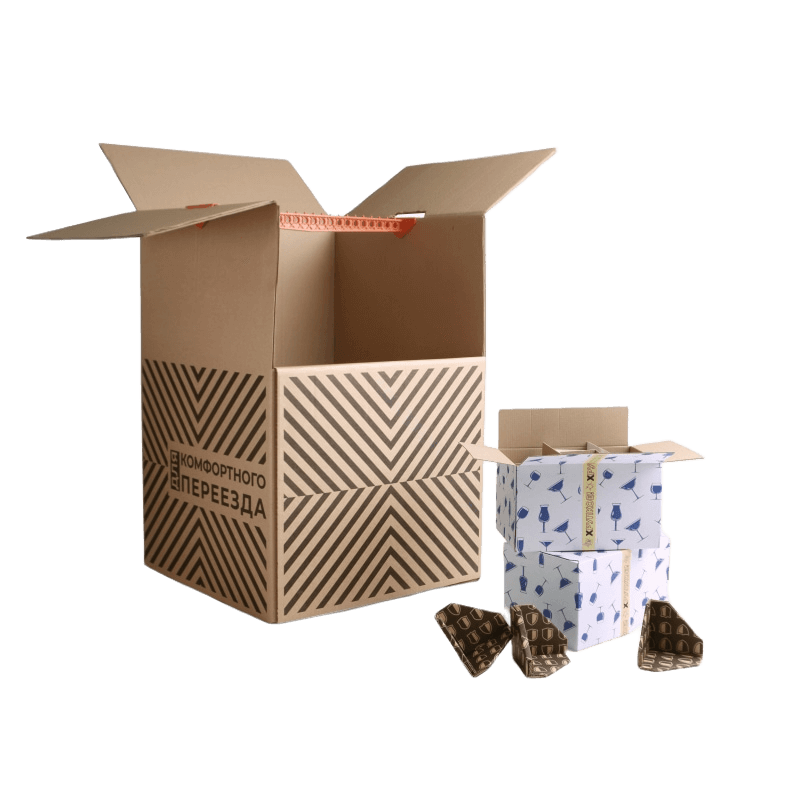 Варианты картонных изделий для переезда