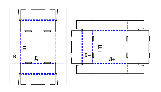 Коробки конструкции FEFCO под заказ в Москве с доставкой фото
