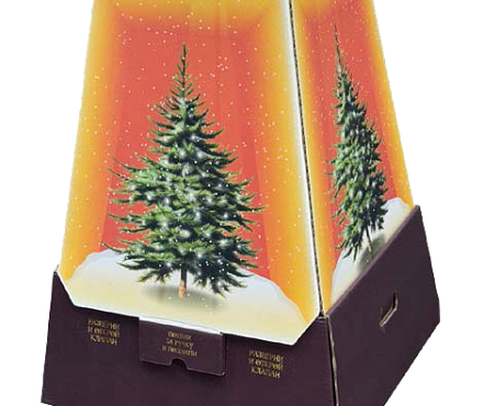 Коробка для елки Фабрика упаковки в Москве - производство гофротары “ГофроМир” фото