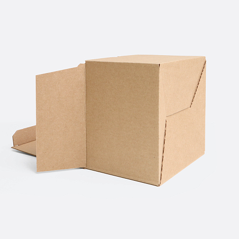 Картонная коробка 200х200х150 Т23 B Бурый 0215