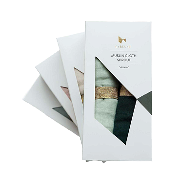 Упаковка для муслиновых салфеток