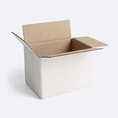 Гофрокороб FEFCO 0201 445х285х340 Т23 B Белый