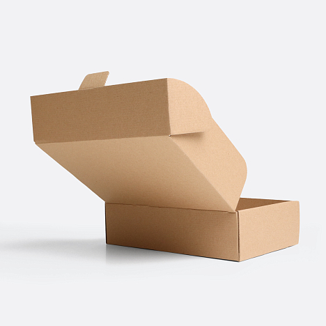 Картонная коробка 300х200х80 Т23 E Бурый 0427