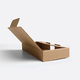 Картонная коробка 303х178х93 Т 23 В Бурый 0427 – заказать в Санкт-Петербурге фото