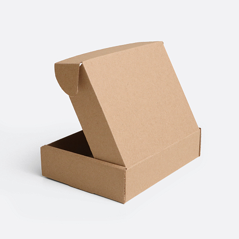 Картонная коробка 170х130х40 Т23 E Бурый 0427
