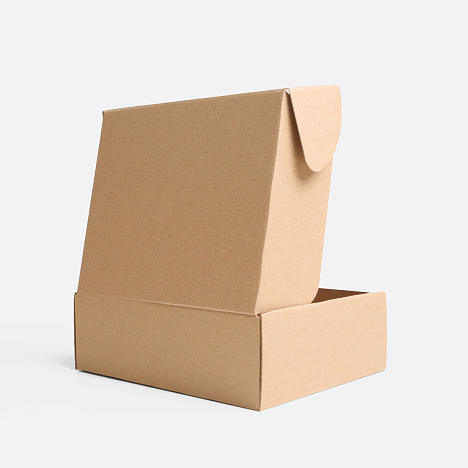 Картонная коробка 265х150х68 Т23 E Бурый 0427