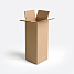 Картонный тубус 80х80х215 Т22 B Бурый 0201