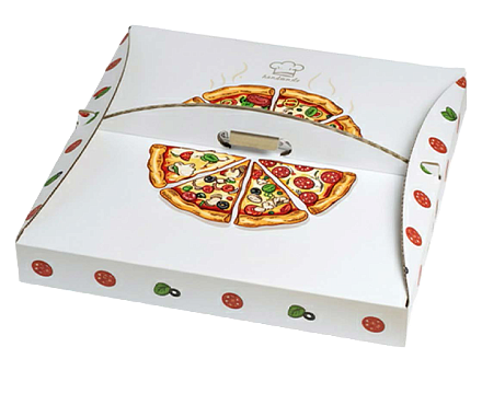 Упаковка под пиццу и пирог Фабрика упаковки в Москве - производство гофротары “ГофроМир” фото