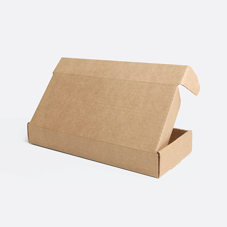 Картонная коробка 285х120х40 Т23 E Бурый 0427