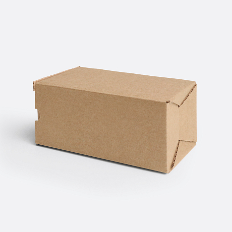 Картонная коробка 100х100х210 Т23 B Бурый 0215